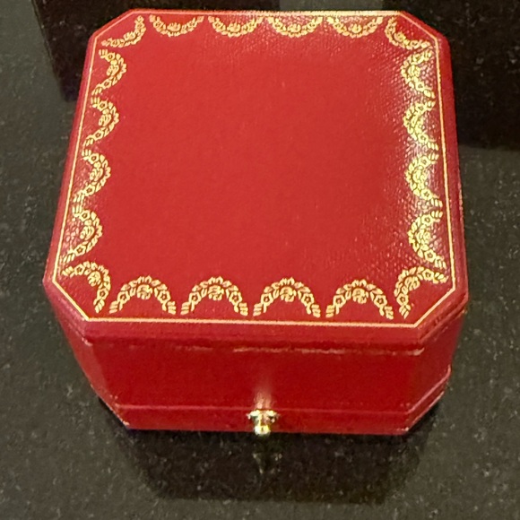 Cartier ring box, bag, holiday ribbon with gift tag - Picture 2 of 12